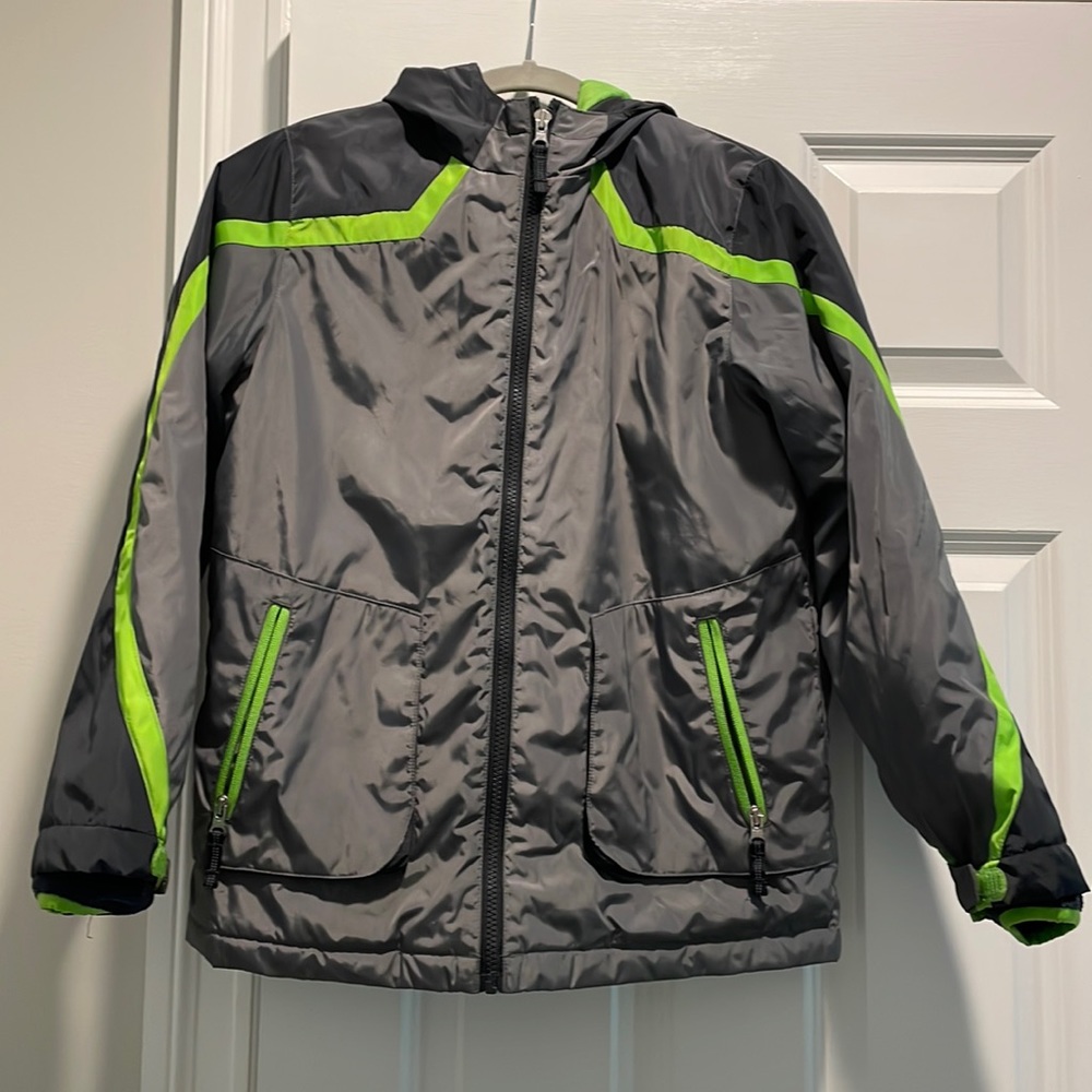 Lands End Lightweight Coat Boy Size Medium 10-12
